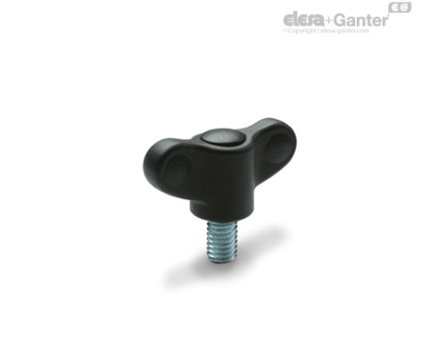 Зажимной барашек CWN.32 p-M6x16 (8612) ELESA+GANTER