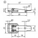 Защелка K0044.1330571 Kipp