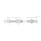 Крепление VPD-10-48-G1/4-F-T (VV.42059) ELESA+GANTER