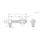 Крепление VPD-80-25-G1/8-FR (VV.42151) ELESA+GANTER