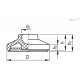 Основание для опор LS.A-32-8.5-AS-VD (180865) ELESA+GANTER