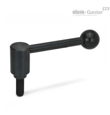 Ручка рычажного типа с функцией защиты GN 312-24-M10-20-D ELESA+GANTER