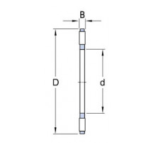 Подшипник AXK 1226+2AS (12x26x4) KHS-LG