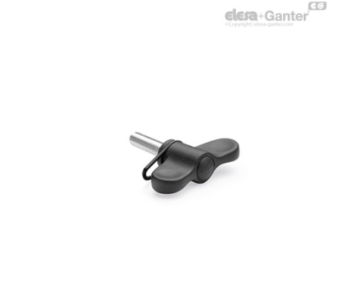 Гайка-барашек EWN.55-p-M10x20-RC-C1 (224966-C1) ELESA+GANTER