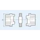Полумуфта под втулку 1008 HRCI070 Sati