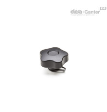 Лепестковая поворотная ручка VCT.25 B-M5-RC-C9 (68901-C9) ELESA+GANTER