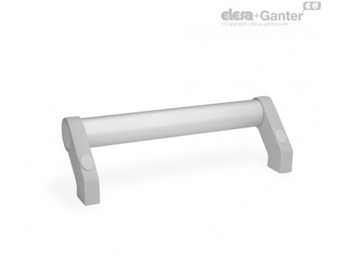 Трубчатая ручка GN 333-28-400-B-SR ELESA+GANTER