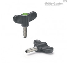Зажимной барашек EWN.55-SST-p-M8x30-PB-C17 (224666-C17) ELESA+GANTER