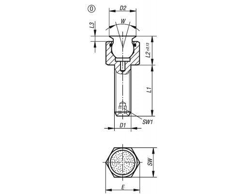 Упоры K0288.308X012 Kipp