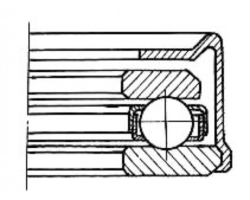 Подшипник 588911АК1 (52,388x84,5x20,84) КПК