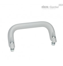 Наклонная П-образная ручка GN 565.2-26-128-B-SR ELESA+GANTER