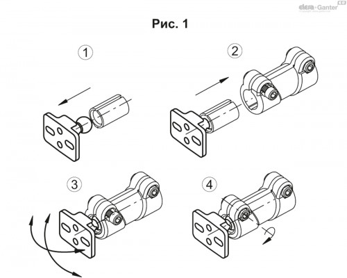 Основание TCC-SJB-18-S14-C33 (600165-C33) ELESA+GANTER