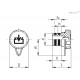Колпачок TP-C.12-RC-C9 (60501-C9) ELESA+GANTER