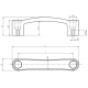 Ручка PTB11105 EMES
