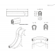 Профиль GN 2184-15-SW-20 ELESA+GANTER