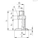 Вакуумная присоска VVA-30-G1/4-T-N (VV.45025) ELESA+GANTER