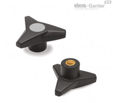 Трёхлепестковая ручка VB.839/63 B-M8-C3 (64635-C3) ELESA+GANTER