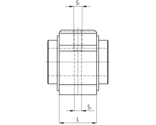 Линейный подшипник в сборе с корпусом NBS (ISB) SCV30UU