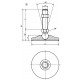 Опора K0742.105012X25 Kipp