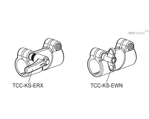 Зажим TCC-SL-18-18-C9 (600131-C9) ELESA+GANTER