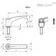 Регулируемая ручка ERZ.78-p-M12x25-C1 (238573-C1) ELESA+GANTER