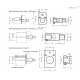 Монтажный комплект GN 491.1-50-12-1 ELESA+GANTER