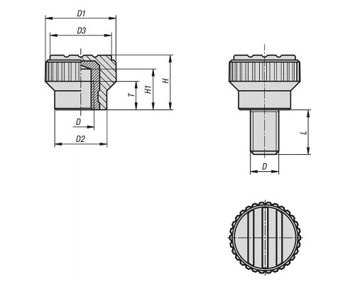 Ручка K0110.004X15 Kipp