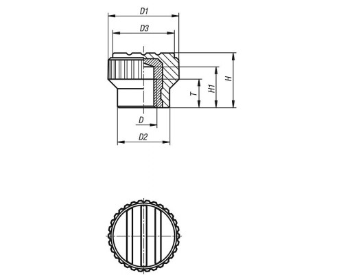 Ручка K0110.004X15 Kipp