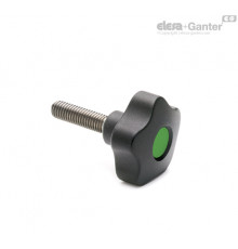 Лепестковая поворотная ручка VCT.74-SST-p-M12x30-C17 (70073-C17) ELESA+GANTER