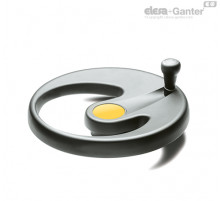 Маховик с одной спицей EMW.350+IEL-A-20-C4 (204611-C4) ELESA+GANTER