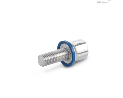 Винт установочный GN 1580-M10-40-PL-F ELESA+GANTER