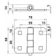 Петли SMB60X1065 EMES