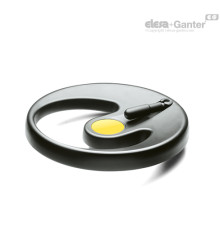 Маховик с одной спицей EMW.350+IR-A-20-C4 (204711-C4) ELESA+GANTER