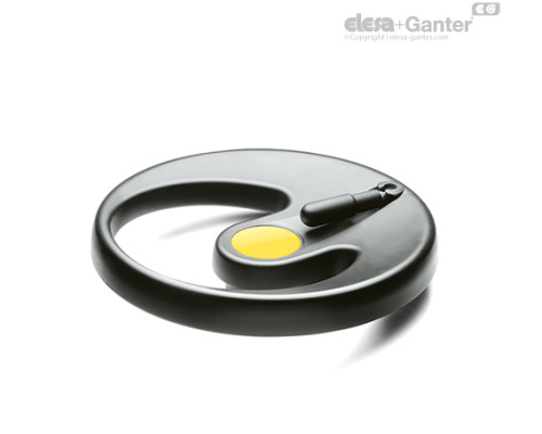 Маховик с одной спицей EMW.350+IR-A-20-C4 (204711-C4) ELESA+GANTER
