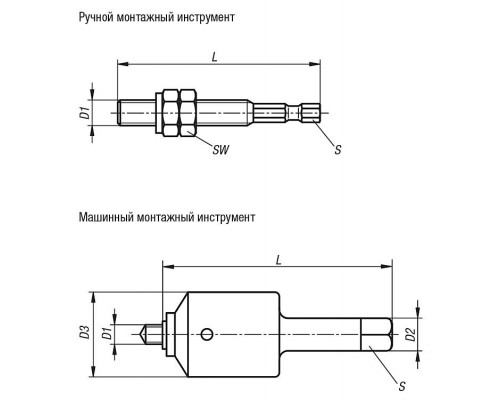 Инструменты K0978.808 Kipp