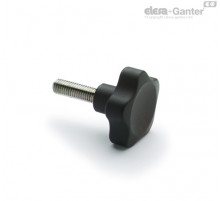 Цельнолитая лепестковая ручка VC.692/32-SST-p-M6x16 (166262) ELESA+GANTER