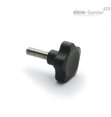 Цельнолитая лепестковая ручка VC.692/32-SST-p-M6x35 (166266) ELESA+GANTER