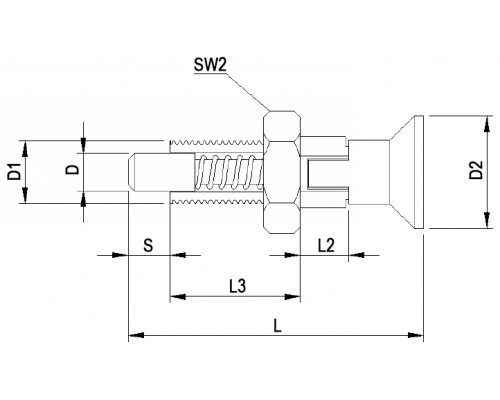 Штифты PIPPM12X175 EMES