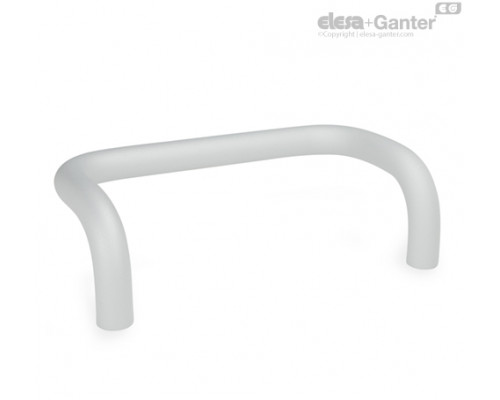 П-образная ручка GN 426.1-AL-28-250-SR ELESA+GANTER