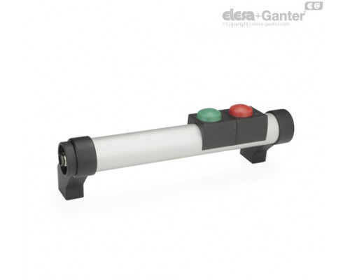 Трубчатая ручка GN 332-300-EL-T2-1-L ELESA+GANTER