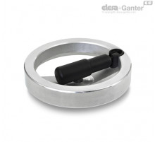 Маховик с откидной ручкой GN 322.7-200-B20-R ELESA+GANTER