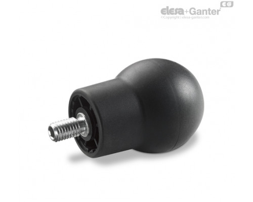 Сферическая ручка EBS.48 SOFT+x-M10 (247051) ELESA+GANTER