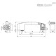Ручка EBR.150-PN-3/2-NO (260601-C1) ELESA+GANTER