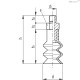 Вакуумная присоска VVN-20-G1/4-T-S (VV.58006) ELESA+GANTER