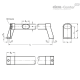 Трубчатая ручка GN 334.1-36-200-SW ELESA+GANTER