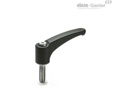 Регулируемая ручка ERZ.44-SST-p-M5x32-C1 (239241-C1) ELESA+GANTER