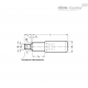 Вращающаяся ручка GN 798.1-NI-18-M6 ELESA+GANTER