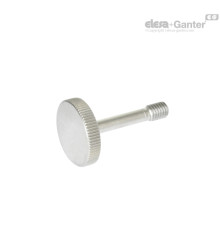 Винт с накаткой GN 653.2-M4-15-NI ELESA+GANTER