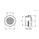 Смотровое стекло HFTX.20/PR-3/4 (13722) ELESA+GANTER