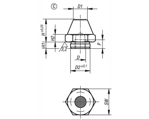Опоры K0295.106012 Kipp